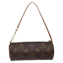 LOUIS VUITTON Monogram Papillon Pouch LV Auth sw1417-2