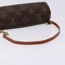 LOUIS VUITTON Monogram Papillon Pouch LV Auth sw1417-7