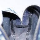 Christian Dior Trotter Canvas Pouch Navy Auth sw1422-16