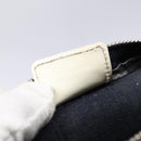 Christian Dior Trotter Canvas Pouch Navy Auth sw1422-12
