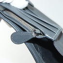 BOTTEGA VENETA INTRECCIATO Wallet Leather Gray Auth sw1423-10