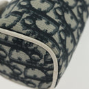 Christian Dior Trotter Canvas Pouch Navy Auth sw1424-15