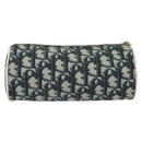 Christian Dior Trotter Canvas Pouch Navy Auth sw1424-2