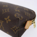 LOUIS VUITTON Monogram Pochette Cosmetic PM Pouch M43998 LV Auth sw1428-15
