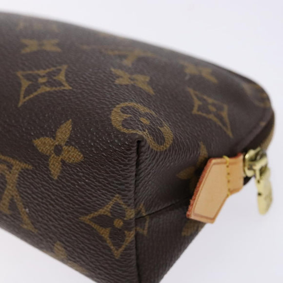 LOUIS VUITTON Monogram Pochette Cosmetic PM Pouch M43998 LV Auth sw1428
