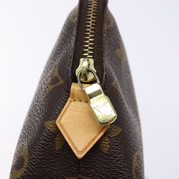 LOUIS VUITTON Monogram Pochette Cosmetic PM Pouch M43998 LV Auth sw1428