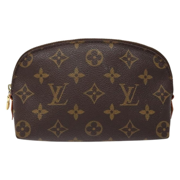 LOUIS VUITTON Monogram Pochette Cosmetic PM Pouch M43998 LV Auth sw1428