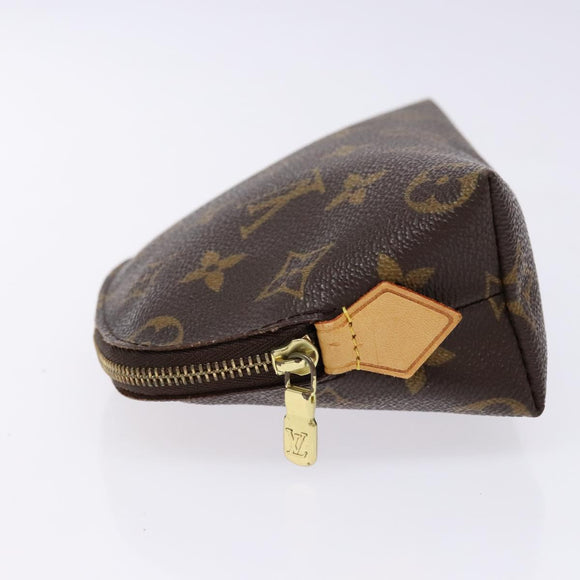 LOUIS VUITTON Monogram Pochette Cosmetic PM Pouch M43998 LV Auth sw1428