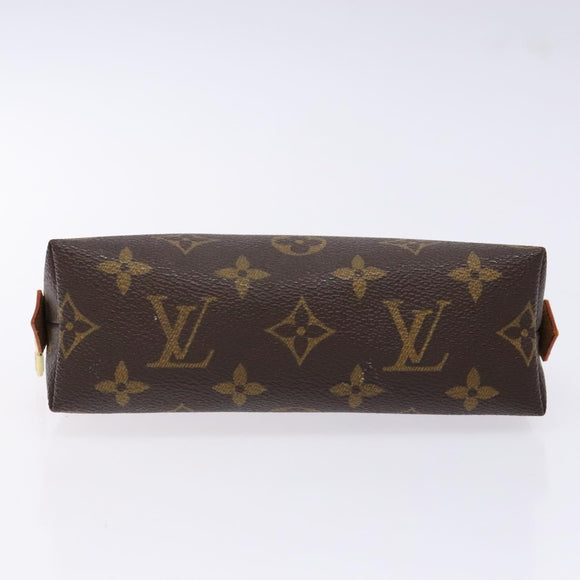 LOUIS VUITTON Monogram Pochette Cosmetic PM Pouch M43998 LV Auth sw1428