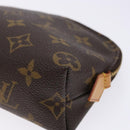 LOUIS VUITTON Monogram Pochette Cosmetic PM Pouch M43998 LV Auth sw1428-7