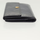 LOUIS VUITTON Monogram Vernis Ludlow Coin Purse Indigo M91356 LV Auth sw1431-5