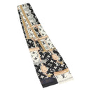 LOUIS VUITTON Bando Monogram Confidential Scarf Silk Black M78656 LV Auth sw1433-13
