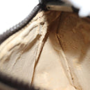 FENDI Zucca Canvas Pouch Black Brown Auth sw1438-20