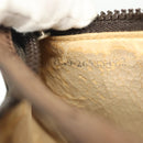 FENDI Zucca Canvas Pouch Black Brown Auth sw1438-12