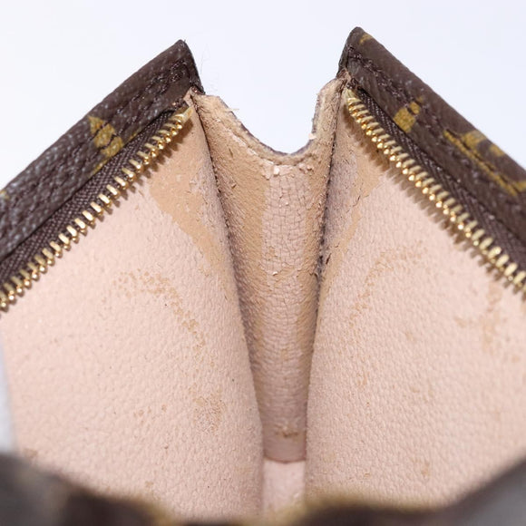 LOUIS VUITTON Monogram Bucket PM Accessory Pouch LV Auth sw1440