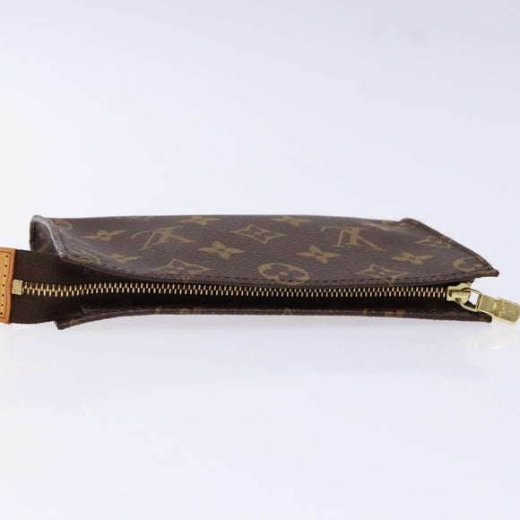 LOUIS VUITTON Monogram Bucket PM Accessory Pouch LV Auth sw1440