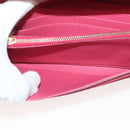 PRADA Long Wallet Safiano leather Pink Gold Auth sw1442-22