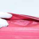 PRADA Long Wallet Safiano leather Pink Gold Auth sw1442-23