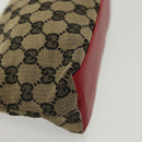 GUCCI GG Canvas Pouch 2Set Beige Auth sw1445-7