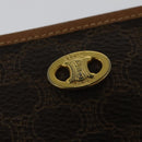 CELINE Macadam Canvas Wallet PVC 2Set Brown Auth sw1446-19
