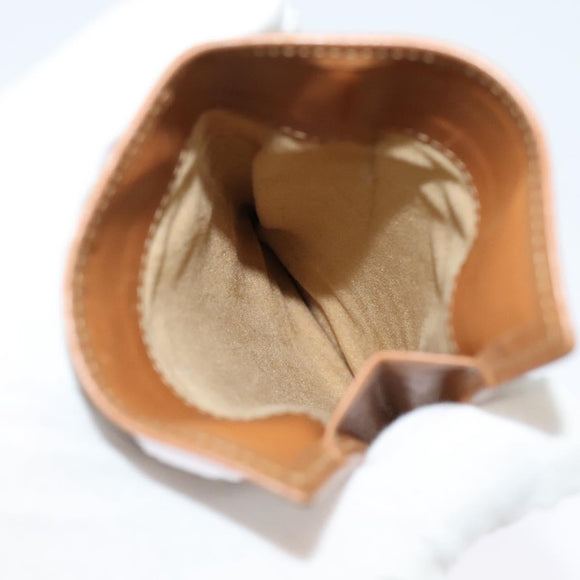 CELINE Macadam Canvas Wallet PVC 2Set Brown Auth sw1446