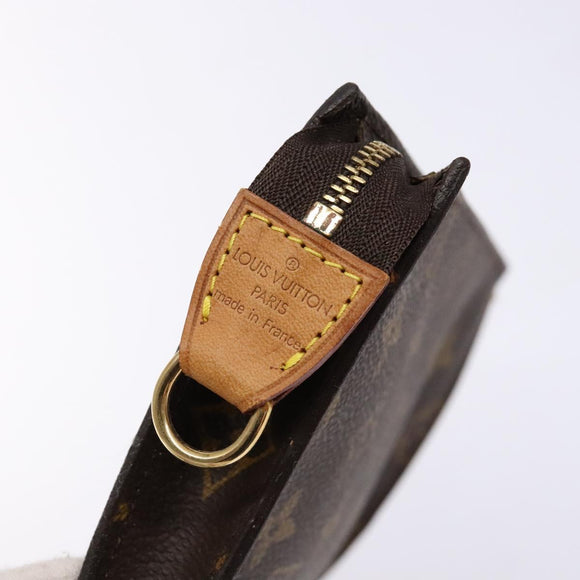 LOUIS VUITTON Monogram Bucket PM Accessory Pouch LV Auth sw1447