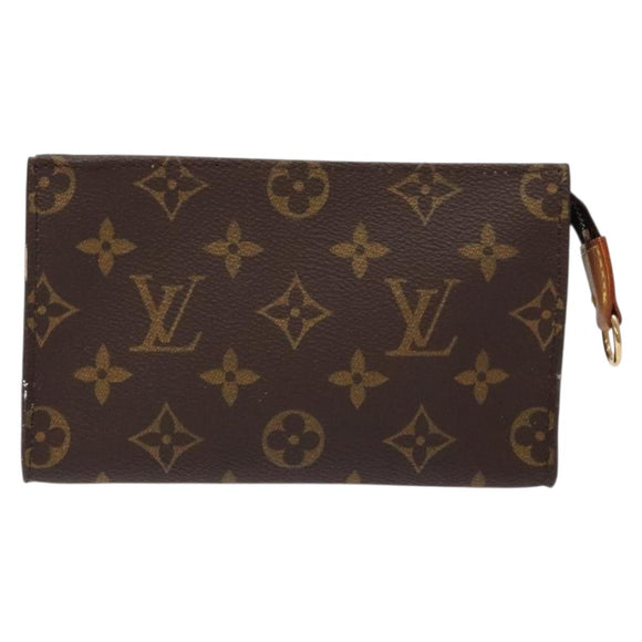 LOUIS VUITTON Monogram Bucket PM Accessory Pouch LV Auth sw1447