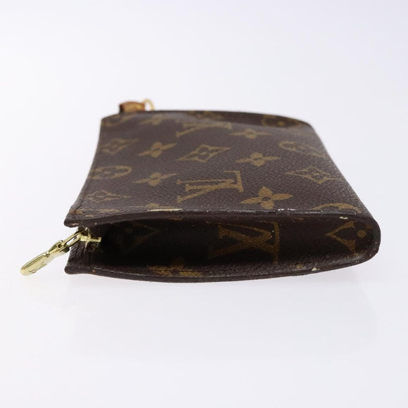 LOUIS VUITTON Monogram Bucket PM Accessory Pouch LV Auth sw1447