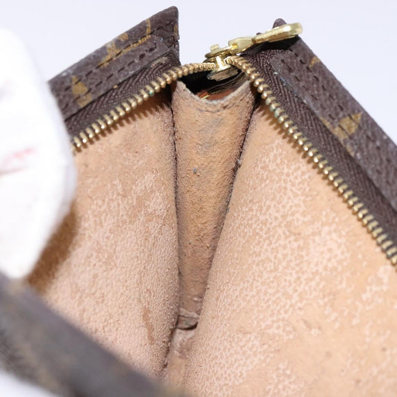 LOUIS VUITTON Monogram Bucket GM Accessory Pouch LV Auth sw1448