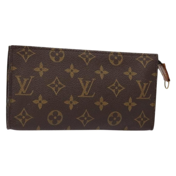 LOUIS VUITTON Monogram Bucket GM Accessory Pouch LV Auth sw1449