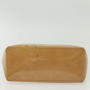 LOUIS VUITTON Monogram Vernis Reade PM Hand Bag Noisette M91334 LV Auth SW1451-6