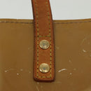 LOUIS VUITTON Monogram Vernis Reade PM Hand Bag Noisette M91334 LV Auth SW1451-10