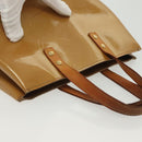 LOUIS VUITTON Monogram Vernis Reade PM Hand Bag Noisette M91334 LV Auth SW1451-7