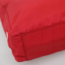 PRADA Tote Bag Nylon Red Auth SW1454-14