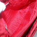 PRADA Tote Bag Nylon Red Auth SW1454-12