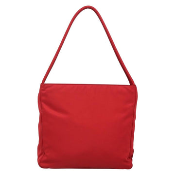 PRADA Tote Bag Nylon Red Auth SW1454 - 0
