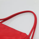 PRADA Tote Bag Nylon Red Auth SW1454-8