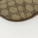 GUCCI GG Supreme Shoulder Bag PVC Beige Gold 904 02 020 Auth SW1461-10