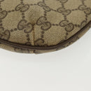 GUCCI GG Supreme Shoulder Bag PVC Beige Gold 904 02 020 Auth SW1461-11