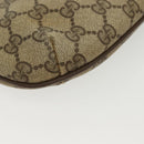 GUCCI GG Supreme Shoulder Bag PVC Beige Gold 904 02 020 Auth SW1461-12
