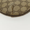 GUCCI GG Supreme Shoulder Bag PVC Beige Gold 904 02 020 Auth SW1461-13