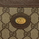 GUCCI GG Supreme Shoulder Bag PVC Beige Gold 904 02 020 Auth SW1461-14