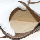 GUCCI GG Supreme Shoulder Bag PVC Beige Gold 904 02 020 Auth SW1461-20