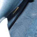 GUCCI GG Supreme Sherry Line Shoulder Bag PVC Navy Gold 001 113 0551 Auth SW1462-9