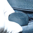 GUCCI GG Supreme Sherry Line Shoulder Bag PVC Navy Gold 001 113 0551 Auth SW1462-11