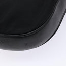 GUCCI Shoulder Bag Nylon Leather Black Silver 001 3315 Auth SW1469-17