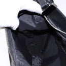 GUCCI Shoulder Bag Nylon Leather Black Silver 001 3315 Auth SW1469-19