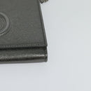 Jimmy Choo Chain Shoulder Bag Leather Silver Auth sw147-14