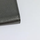 Jimmy Choo Chain Shoulder Bag Leather Silver Auth sw147-16