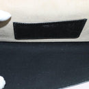 Jimmy Choo Chain Shoulder Bag Leather Silver Auth sw147-11